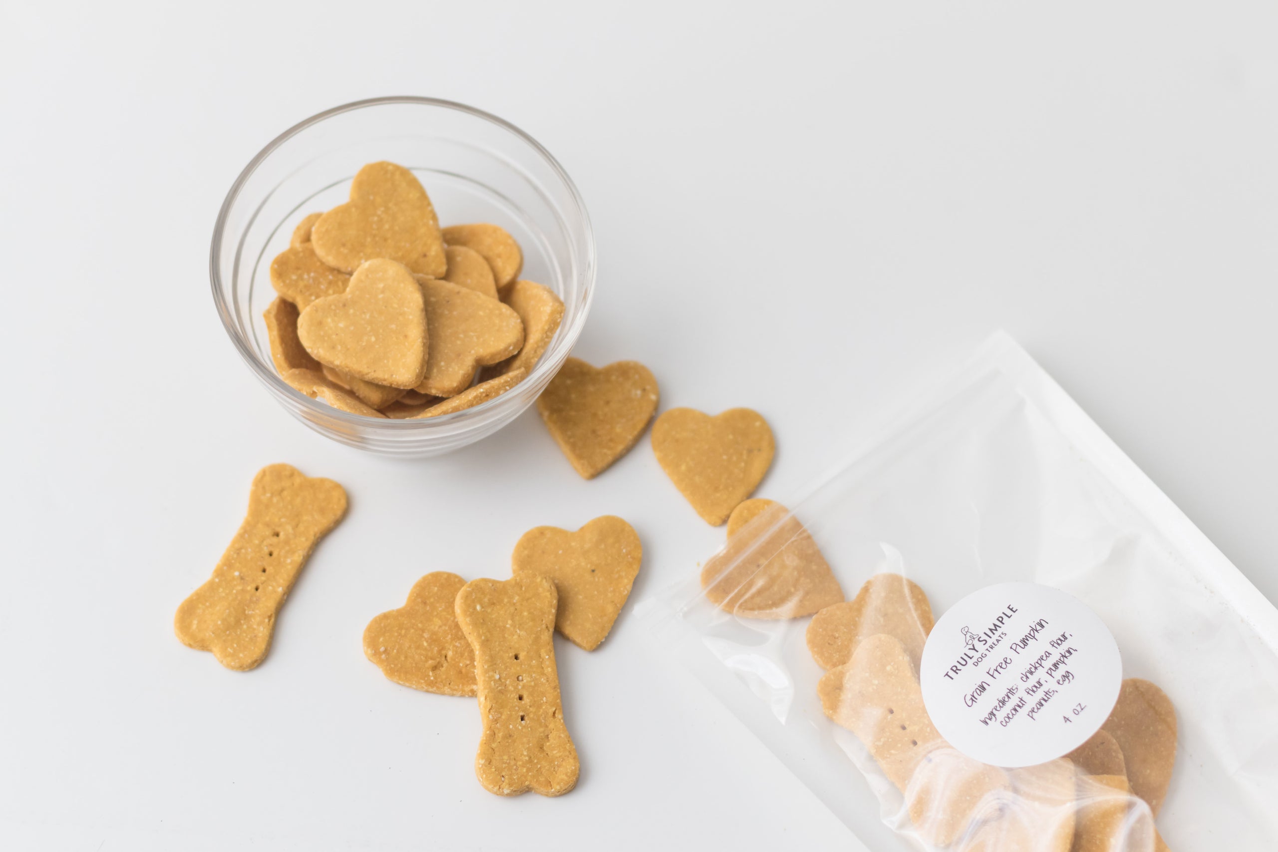 Chickpea flour dog clearance treats